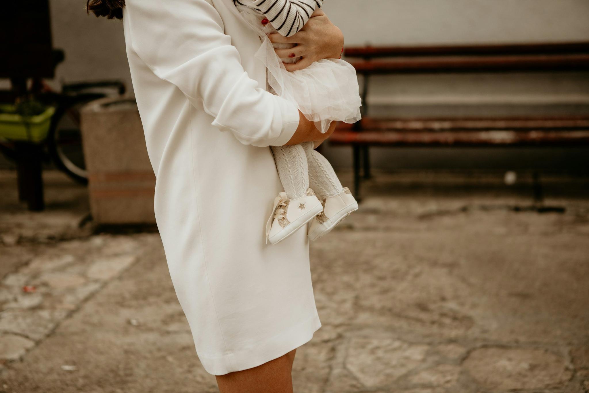 Professional caregiver with happy family
